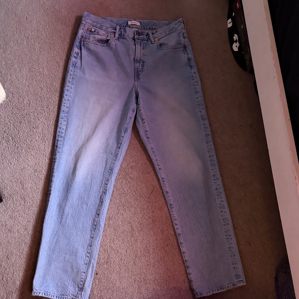 American Eagle 77 Slouch Light Blue Jeans